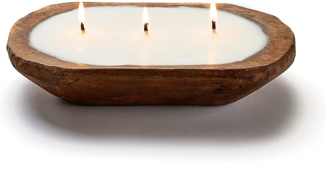 Wooden Lavender Soy Candle